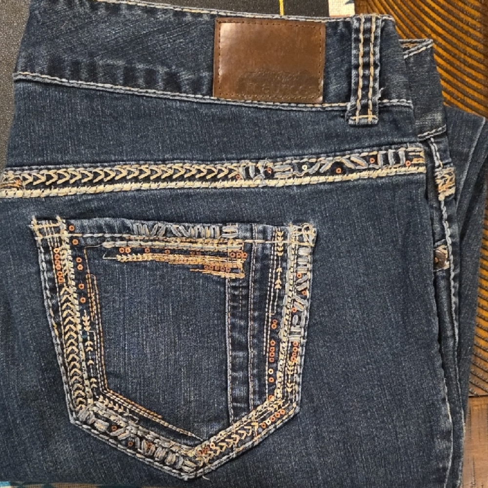 Maurices Dark Gray Denim Jeans